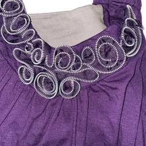 Zipper Collared Sleeveless Top